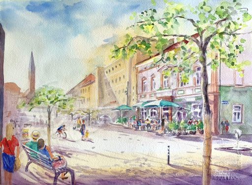 Der Cafè ist fertig Cafè Multhauf in Heiligenstadt