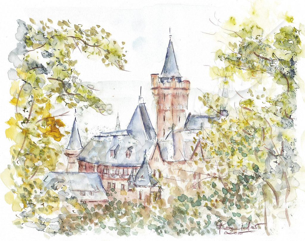 Aquarell Wernigerode