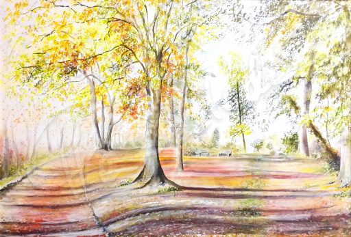 Blättertanz in Loch Lomond