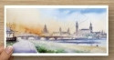 Postkarte Dresdener Ansichten 2,-